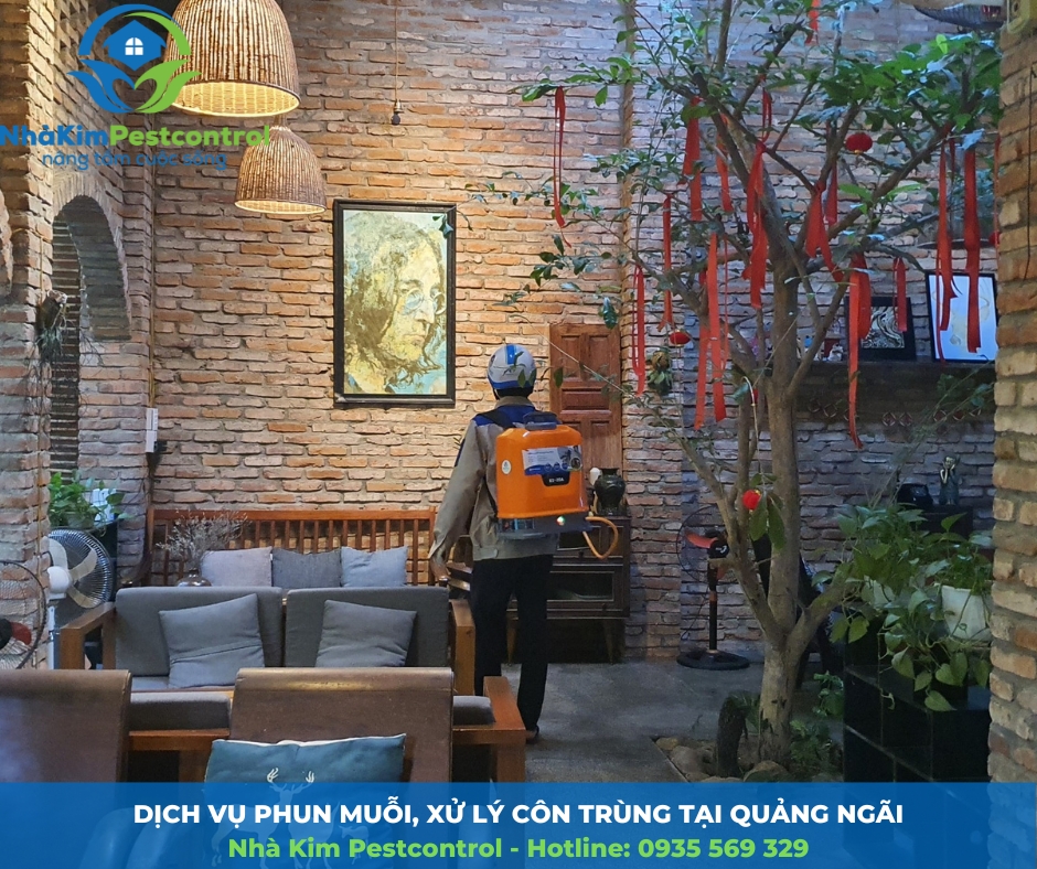 Dịch vụ diệt côn trùng tại Quảng Ngãi uy tín, chuyên nghiệp