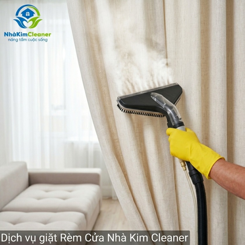 Quy trình thực hiện vệ sinh rèm cửa Quảng Ngãi
